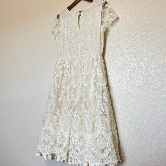 ModCloth Geode Large Vintage Prairie Western Grunge Dress - Picture 3 of 4